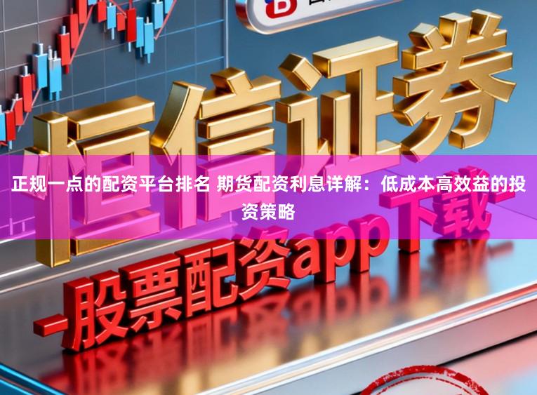 正规一点的配资平台排名 期货配资利息详解：低成本高效益的投资策略