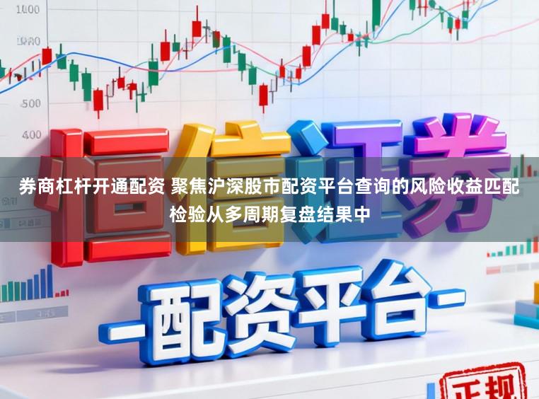 券商杠杆开通配资 聚焦沪深股市配资平台查询的风险收益匹配检验从多周期复盘结果中