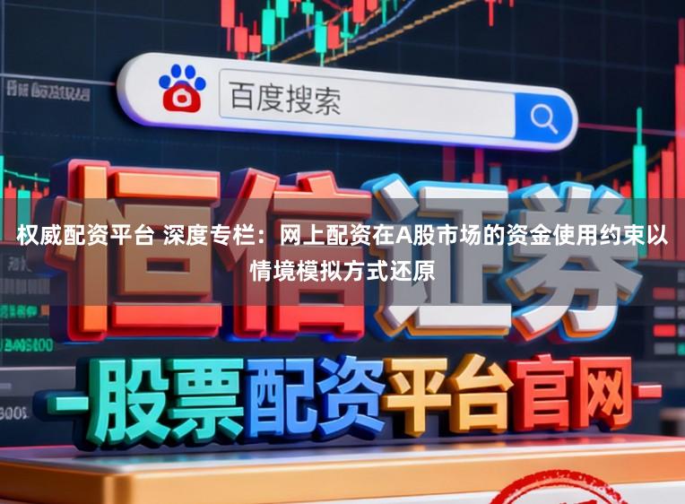 权威配资平台 深度专栏：网上配资在A股市场的资金使用约束以情境模拟方式还原