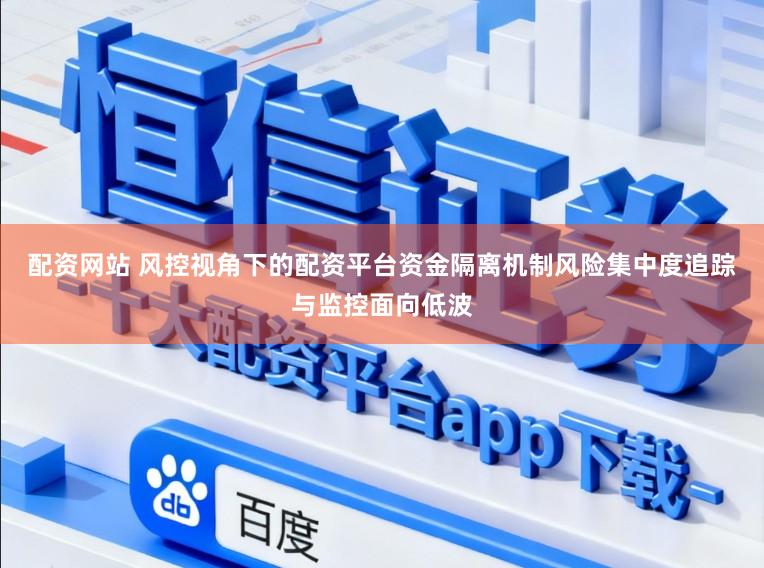配资网站 风控视角下的配资平台资金隔离机制风险集中度追踪与监控面向低波