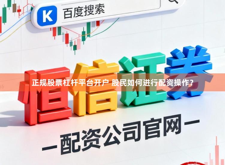 正规股票杠杆平台开户 股民如何进行配资操作？