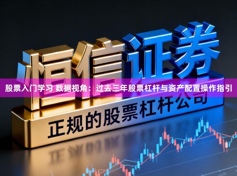 股票入门学习 数据视角：过去三年股票杠杆与资产配置操作指引