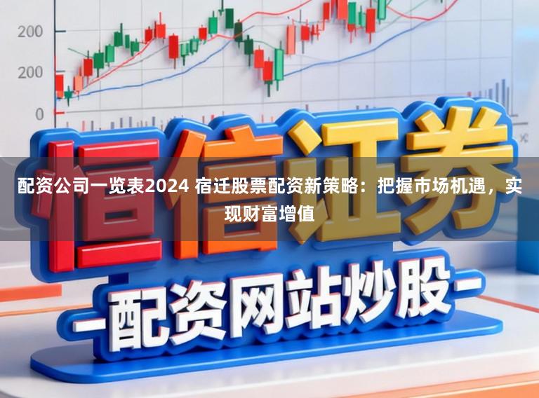 配资公司一览表2024 宿迁股票配资新策略：把握市场机遇，实现财富增值