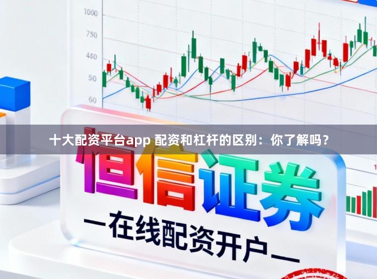 十大配资平台app 配资和杠杆的区别：你了解吗？
